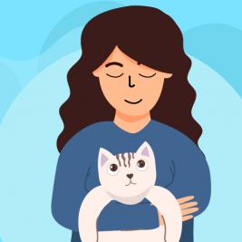 Corrección con amor: cómo regañar a un gato